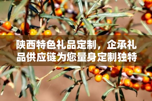 陕西特色礼品定制，企承礼品供应链为您量身定制独特礼物